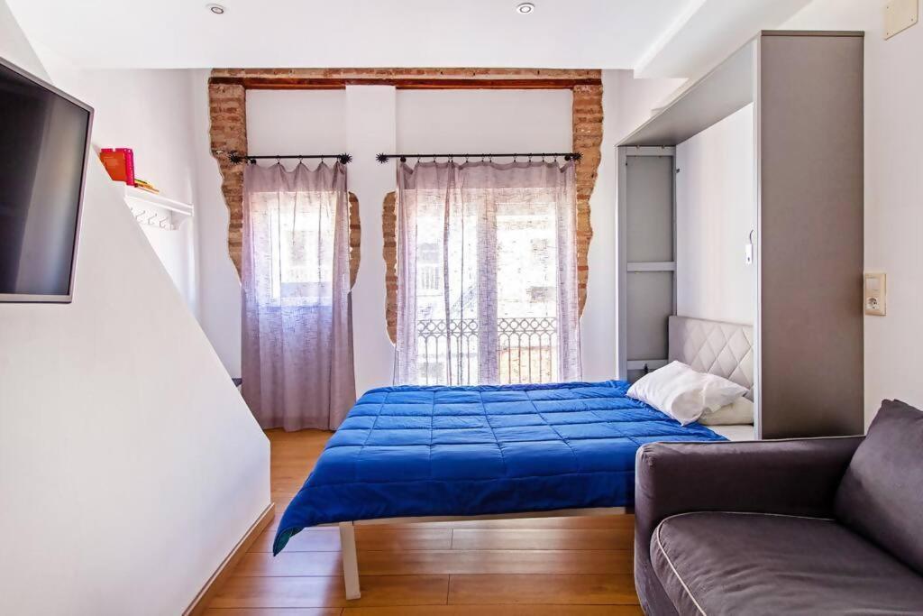 Apartamento Con Terraza Privada Cerca De La Playa Валенсія Екстер'єр фото